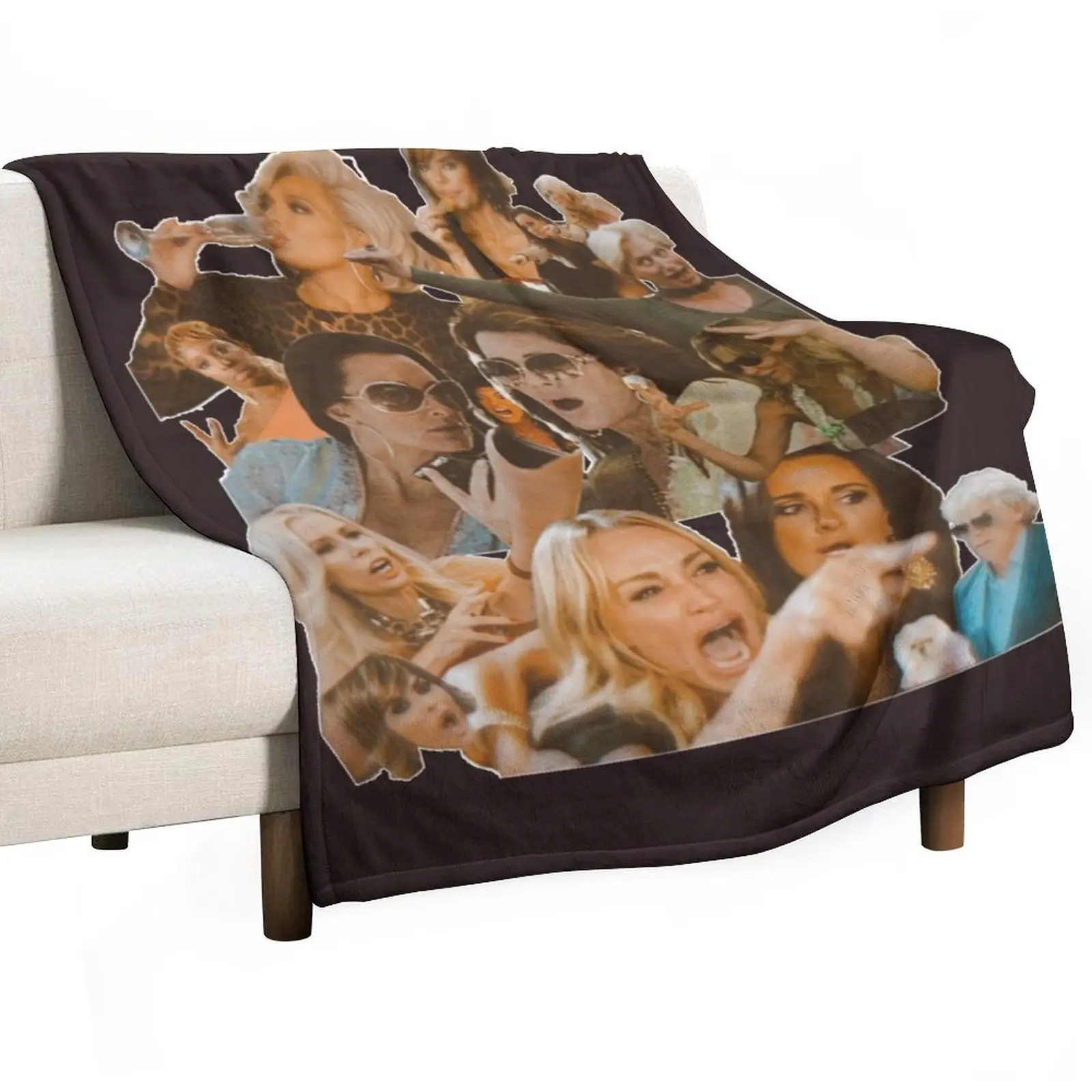 REAL HOUSEWIVES COLLAGE Classic T-Shirt Throw Blanket Breathable Lightweight Blanket for Adults Kids
REAL HOUSEWIVES COLLAGE Classic T-Shirt Throw Blanket Breathable Lightweight Blanket for Adults Kids