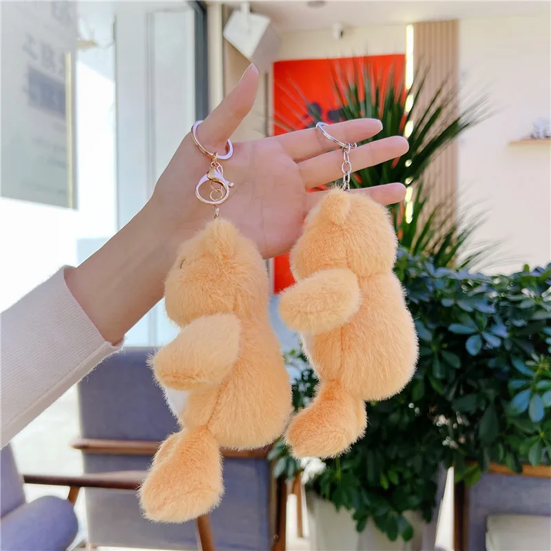 15cm Cute Plush Bear Doll Toys Soft Bear Keychain Pendant Kawaii Stuffed Animal Charm A Bag Charm Or Key Ring For My Girlfriend
15cm Cute Plush Bear Doll Toys Soft Bear Keychain Pendant Kawaii Stuffed Animal Charm A Bag Charm Or Key Ring For My Girlfriend