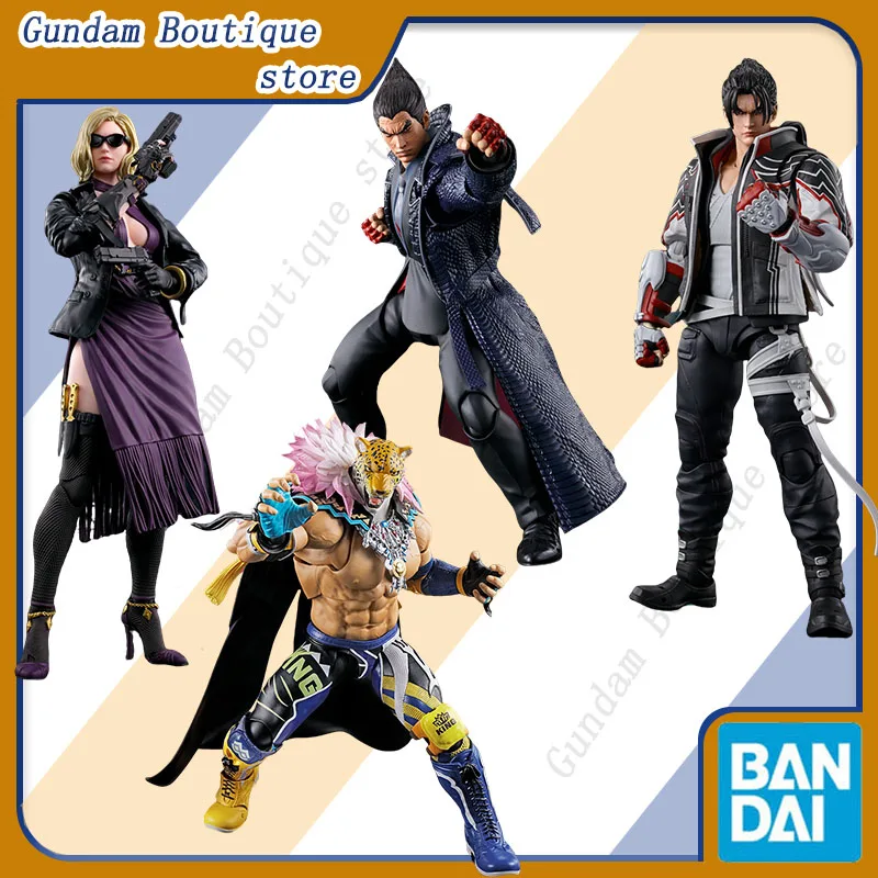 Bandai Genuine SHF Tekken 8 KAZUYA MISHIMA NINA WILLIAMS JIN KAZAMA The King of Iron Anime Action Figure Model Toy Gift Children
Bandai Genuine SHF Tekken 8 KAZUYA MISHIMA NINA WILLIAMS JIN KAZAMA The King of Iron Anime Action Figure Model Toy Gift Children