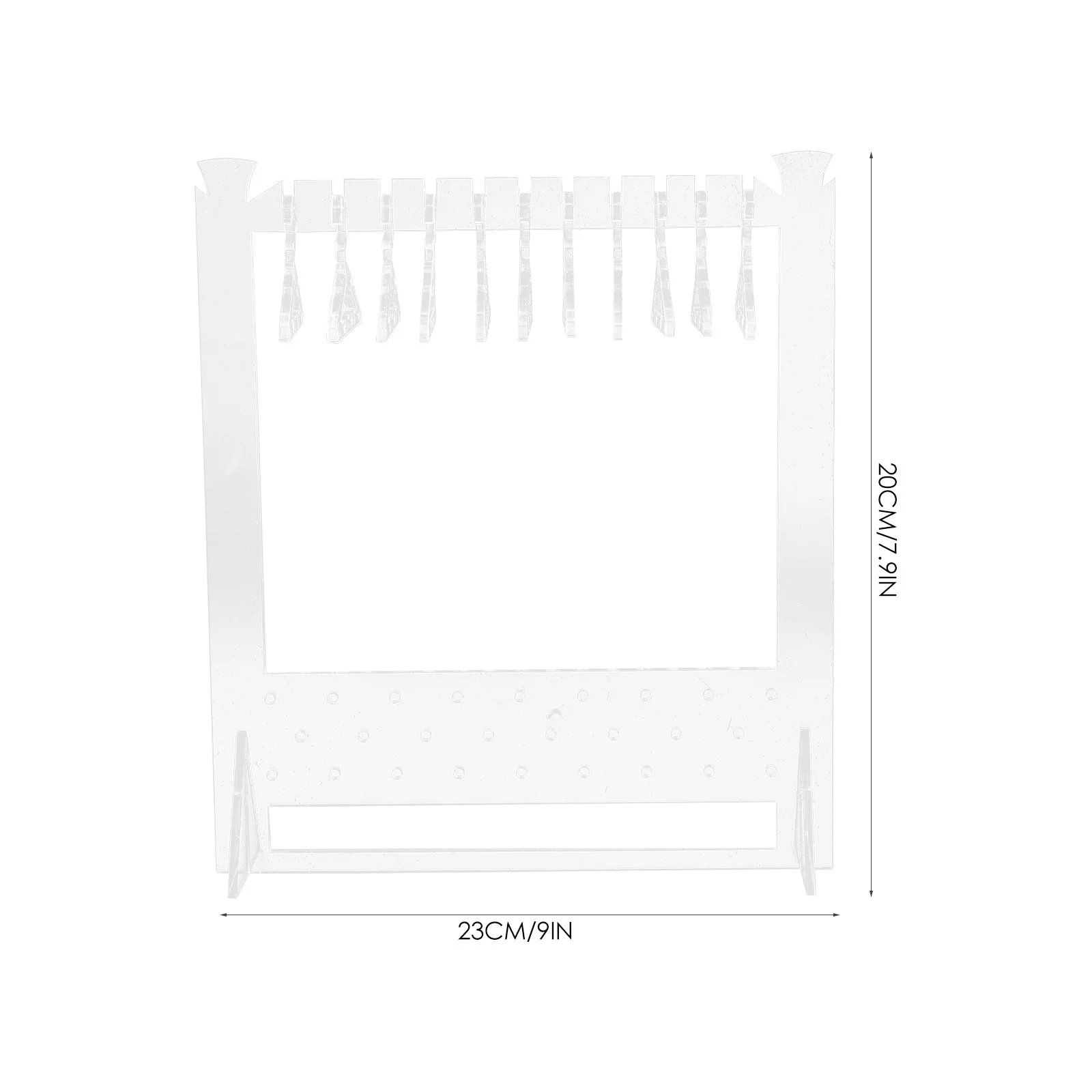 Clear Acrylic Jewelry Display Stand For Earrings Necklaces Rings Bracelets Storage Organizer Necklace Display Rack Desktop 
Clear Acrylic Jewelry Display Stand For Earrings Necklaces Rings Bracelets Storage Organizer Necklace Display Rack Desktop