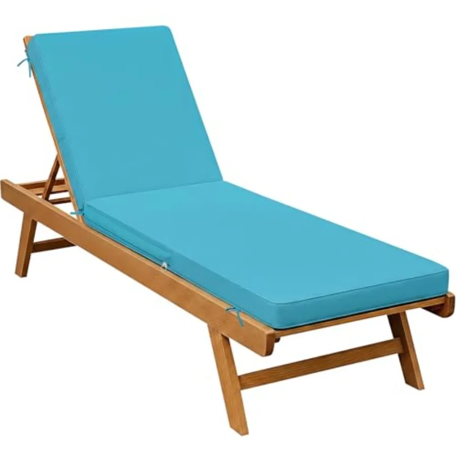Chaise Lounge Chair Cushions for Outdoor Furniture - 72 x 21 x 3 Inch Waterproof Patio Pool Sunbrella Lounger Pads Replacement
Chaise Lounge Chair Cushions for Outdoor Furniture - 72 x 21 x 3 Inch Waterproof Patio Pool Sunbrella Lounger Pads Replacement
