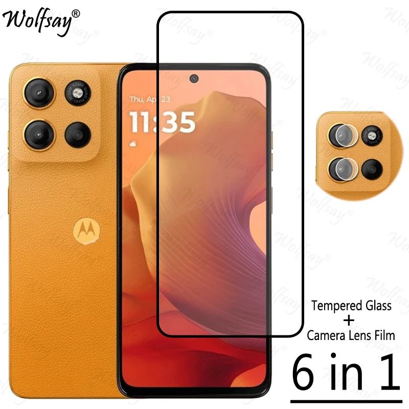 Полное покрытие из закаленного стекла для Motorola Moto G15, защитная пленка для объектива камеры Moto G15, стекло для стекла Moto G15, 6,72 дюйма
Полное покрытие из закаленного стекла для Motorola Moto G15, защитная пленка для объектива камеры Moto G15, стекло для стекла Moto G15, 6,72 дюйма