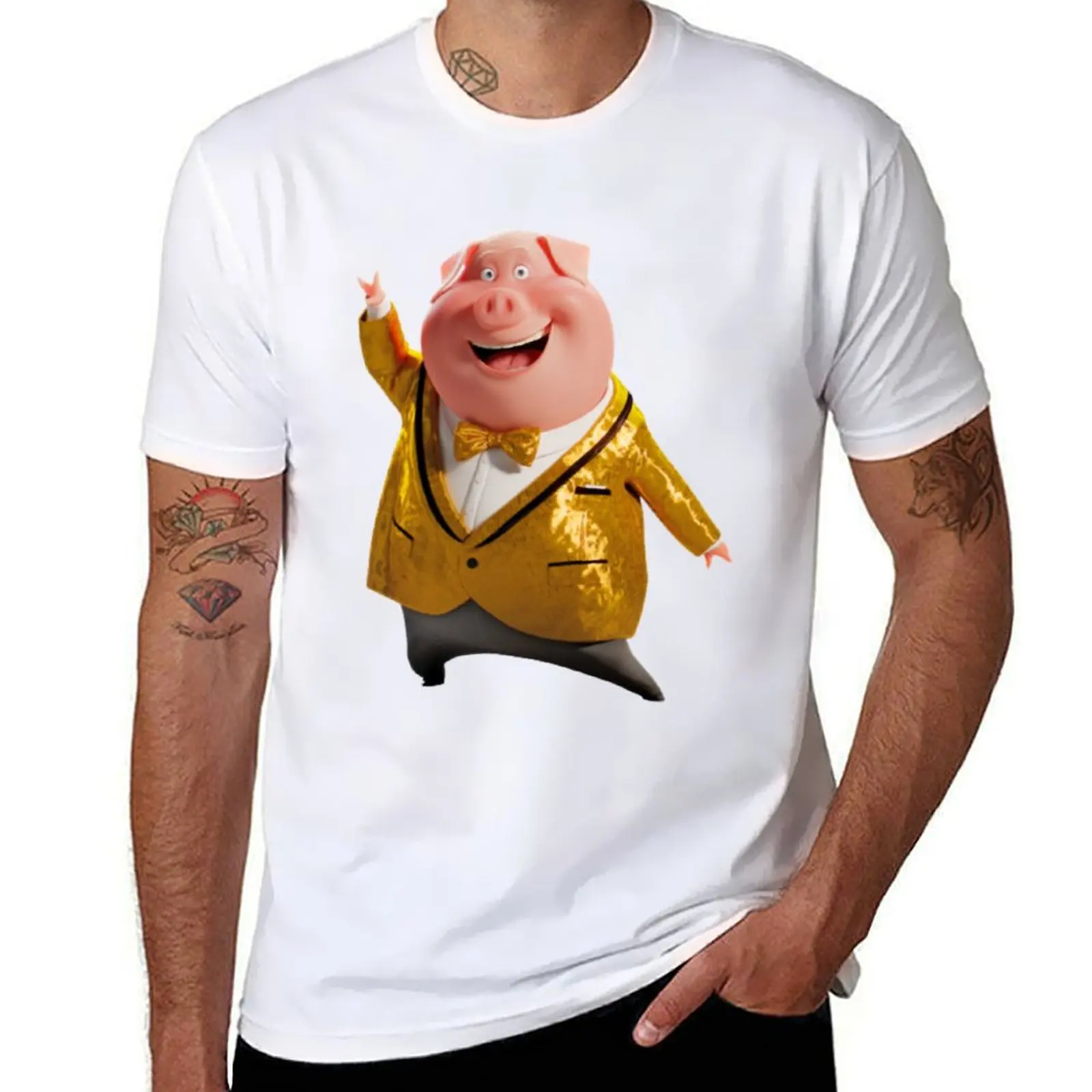 GUNTHER - SING 2 T-Shirt oversize t-shirts man clothes Blouse gifts for boyfriend plain t shirts men
GUNTHER - SING 2 T-Shirt oversize t-shirts man clothes Blouse gifts for boyfriend plain t shirts men