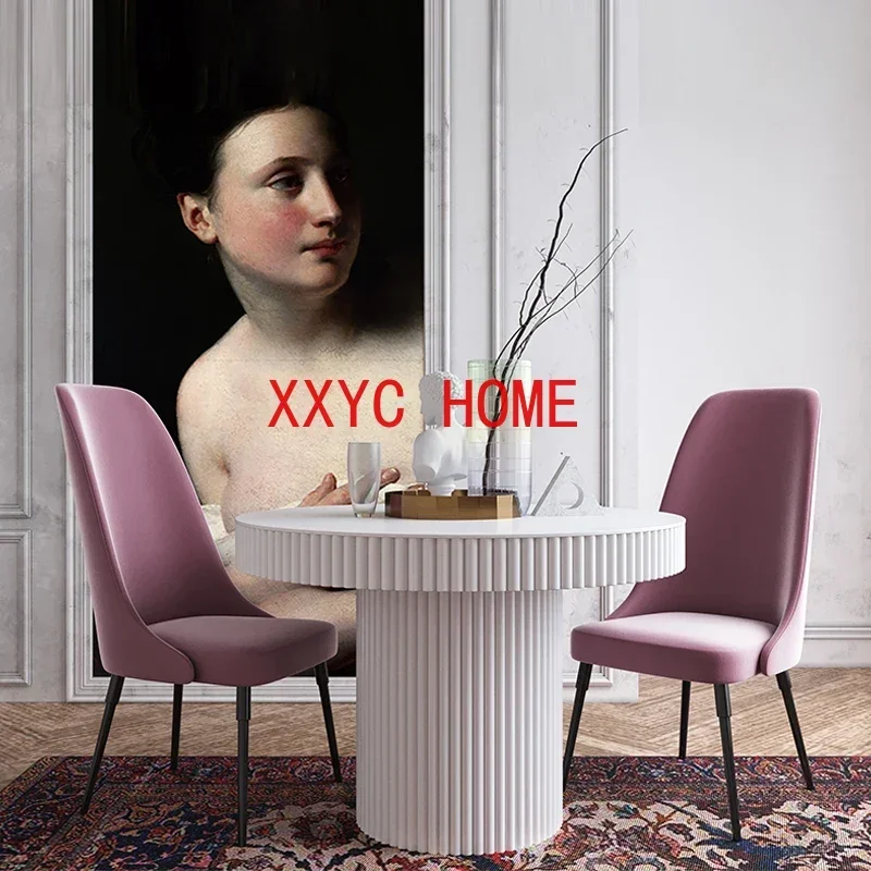 round Dining Light Luxury Living Room Dining Solid Wood Modern Simple Dining 
round Dining Light Luxury Living Room Dining Solid Wood Modern Simple Dining