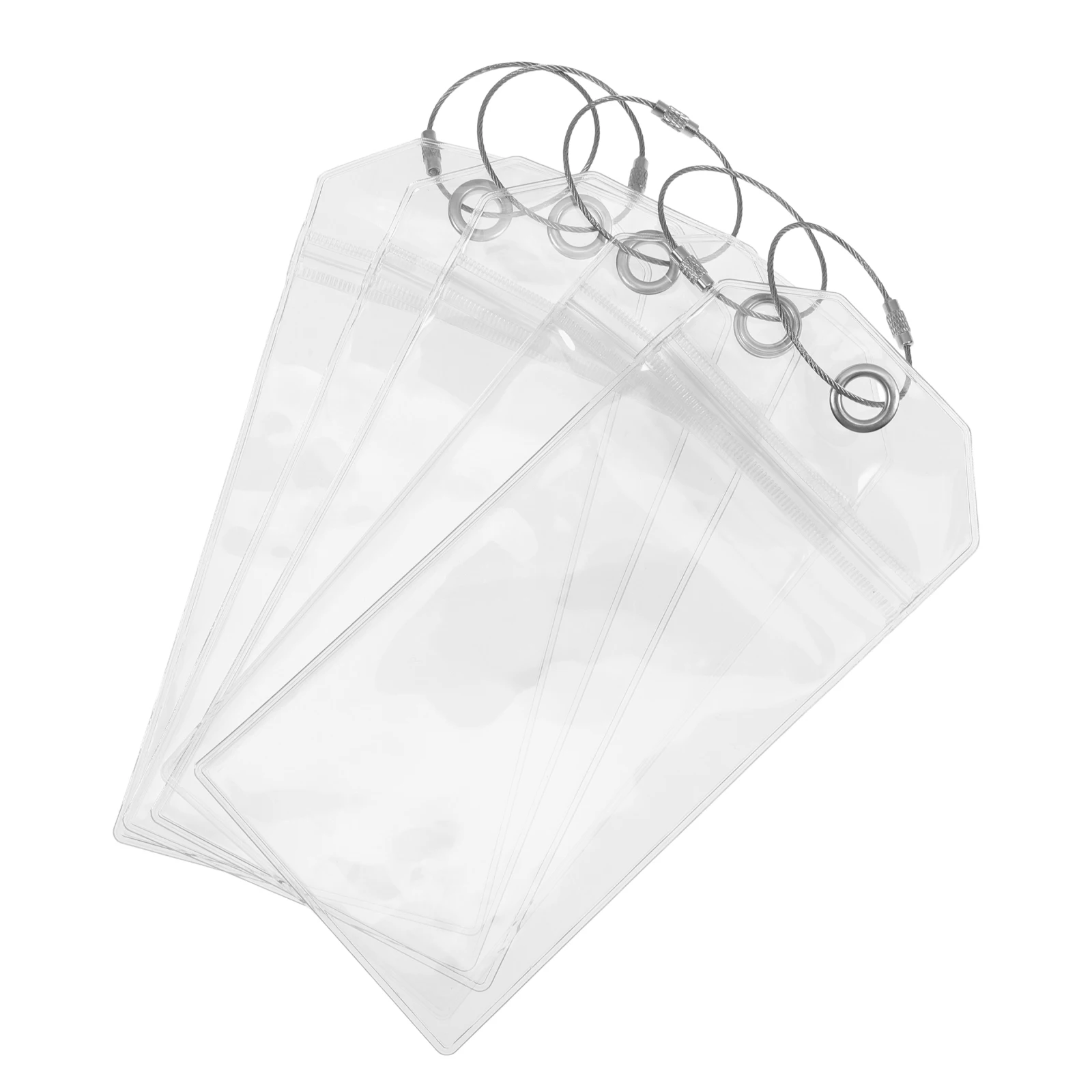 5pcs Luggage Tags Clear PVC Horizontal Vertical Badge Holders Waterproof Travel Accessories Key Cards ID Case Steel Ring
5pcs Luggage Tags Clear PVC Horizontal Vertical Badge Holders Waterproof Travel Accessories Key Cards ID Case Steel Ring