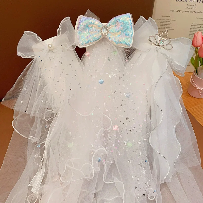 Little Girl Princess Hair Clip, Baby Birthday Headband, Children's Crown Bow Headpiece, Girl's Super Fairy Glowing Hair Clip
Little Girl Princess Hair Clip, Baby Birthday Headband, Children's Crown Bow Headpiece, Girl's Super Fairy Glowing Hair Clip