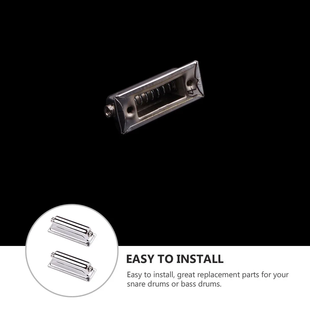2 Pcs Snare Lug Drum Hook Connector Double-end Metal Bass Drum Replacement Parts Percussion Accessories Musical Instruments
2 Pcs Snare Lug Drum Hook Connector Double-end Metal Bass Drum Replacement Parts Percussion Accessories Musical Instruments