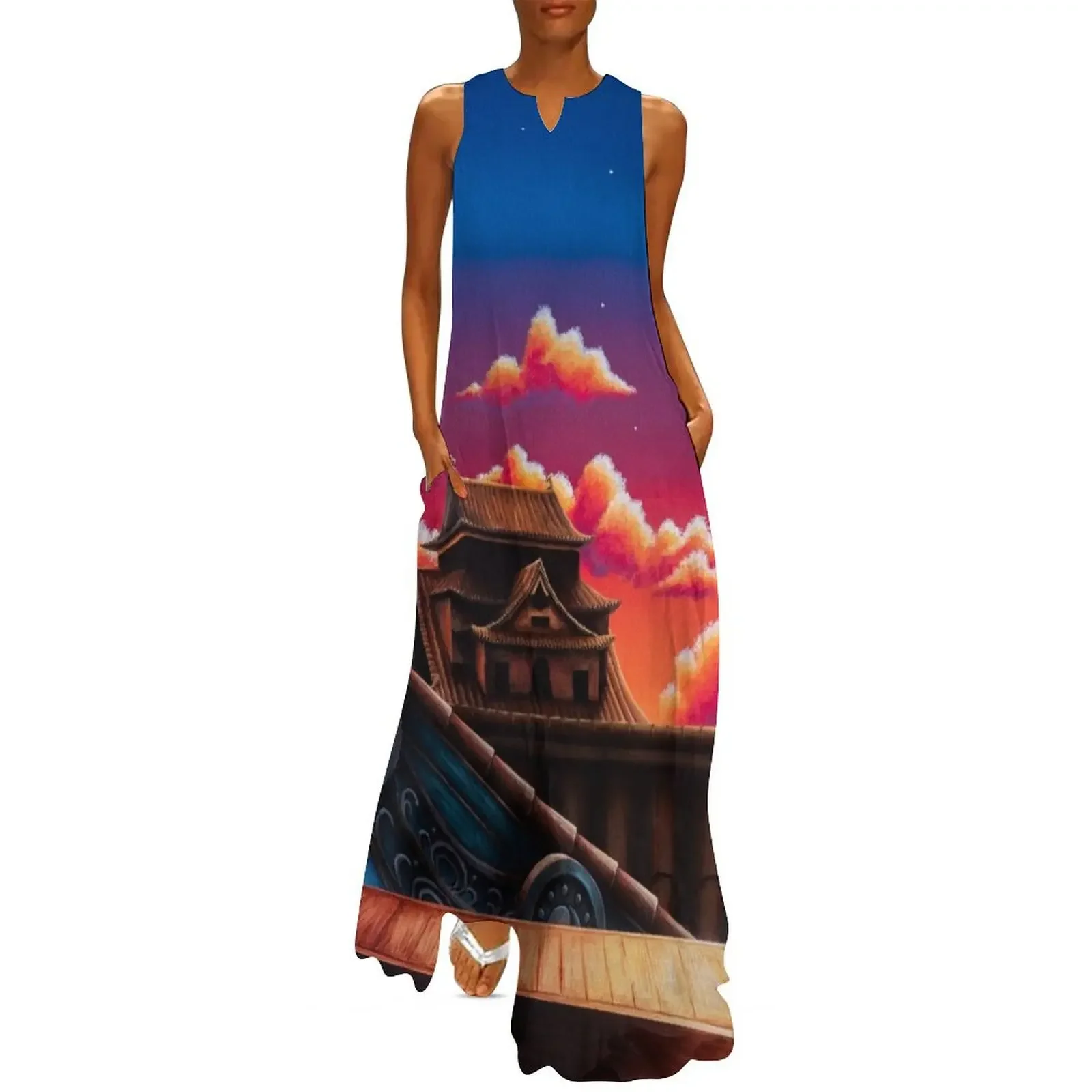 Suzaku Long Dress dress for women summer chic and elegant woman dress summer woman 2025 trendy
Suzaku Long Dress dress for women summer chic and elegant woman dress summer woman 2025 trendy