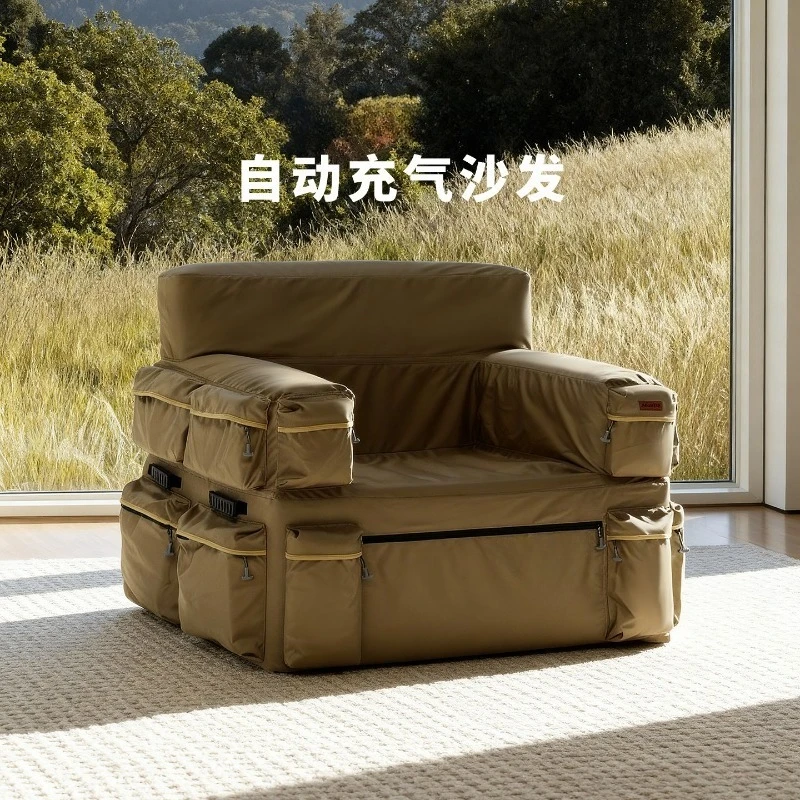 Inflatable sofa music festival single double air mattress home recliner outdoor camping
Inflatable sofa music festival single double air mattress home recliner outdoor camping