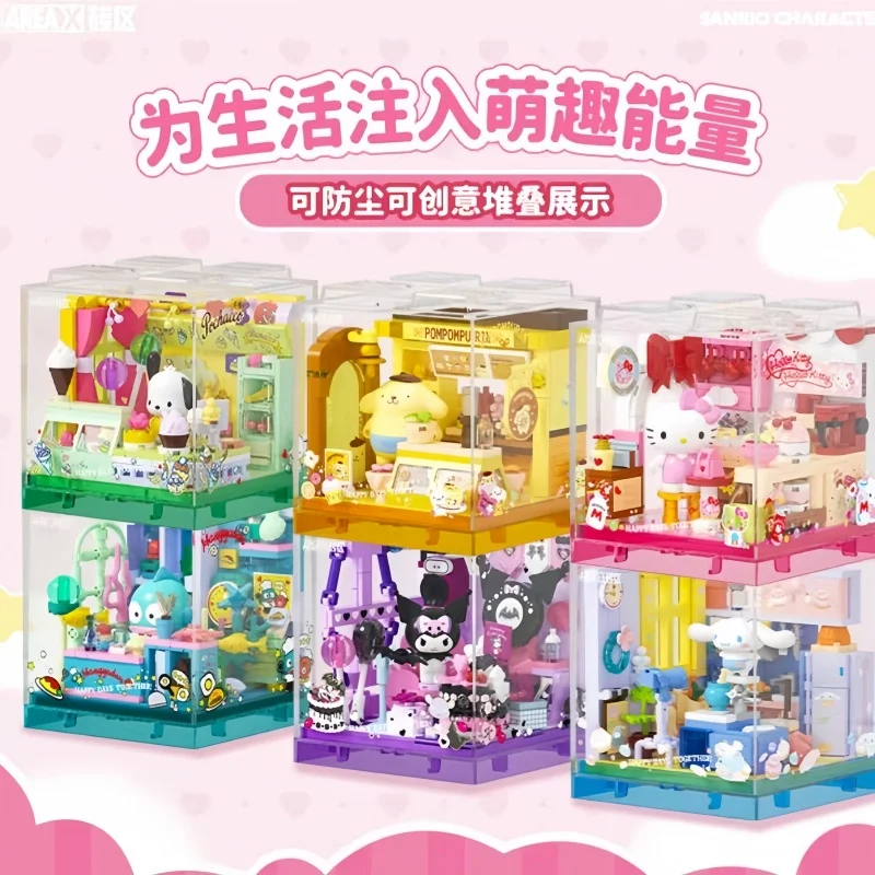 Areax Building Blocks Sanrio Characters Hello Kitty Fruit Flavor Shopkeeper Series DIY Assembled Portable Desktop Display
Areax Building Blocks Sanrio Characters Hello Kitty Fruit Flavor Shopkeeper Series DIY Assembled Portable Desktop Display