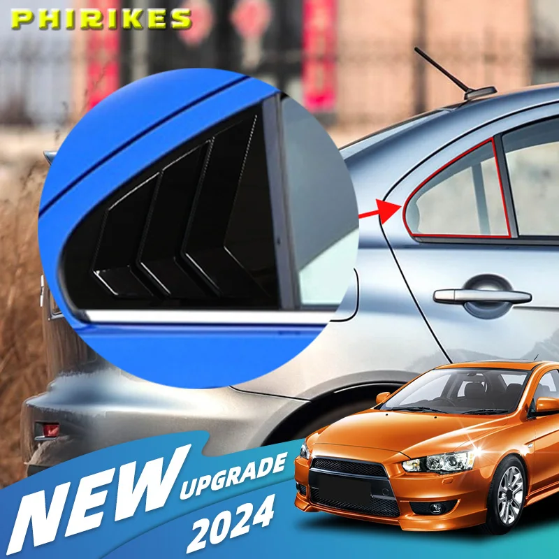 2 шт., накладки на задние боковые окна для Mitsubishi Lancer EX X EVO 2008-2018
2 шт., накладки на задние боковые окна для Mitsubishi Lancer EX X EVO 2008-2018