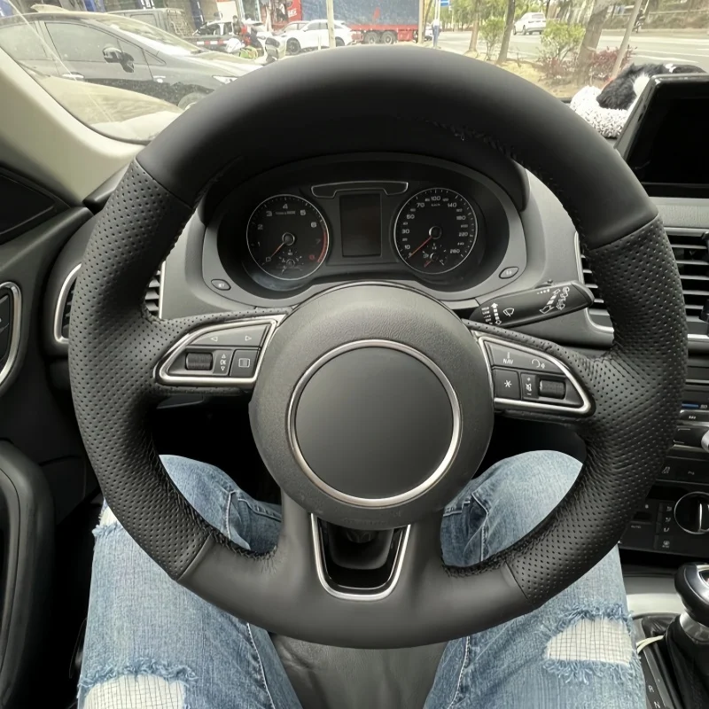 Шитье из микрофибры на руль по индивидуальному заказу для Audi A1 8X A3 8V A4 B8 A5 8T A6 C7 A7 A8 D4 Q3 8U Q5 8 аксессуаров
Шитье из микрофибры на руль по индивидуальному заказу для Audi A1 8X A3 8V A4 B8 A5 8T A6 C7 A7 A8 D4 Q3 8U Q5 8 аксессуаров