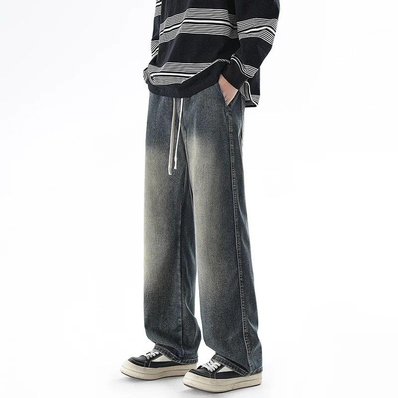 2024 Spring New Korean Men Casual Long Jeans Classic Man Straight Denim Pants Male Solid Color Light Blue Wide-Leg Trousers 3Xl
2024 Spring New Korean Men Casual Long Jeans Classic Man Straight Denim Pants Male Solid Color Light Blue Wide-Leg Trousers 3Xl