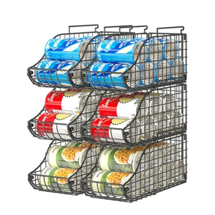 Can Storage Organizer Pantry Stackable Kitchen Canned Food Holder With Handles Can Organizer For Pantry Countertop Cabinet Beve
Can Storage Organizer Pantry Stackable Kitchen Canned Food Holder With Handles Can Organizer For Pantry Countertop Cabinet Beve