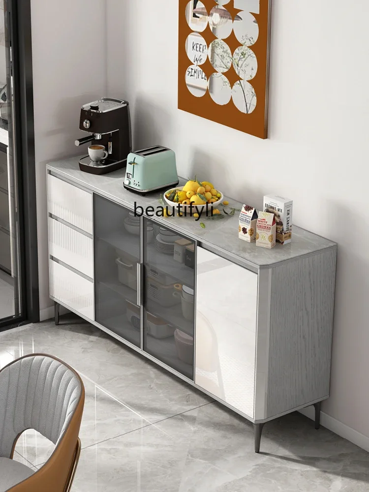 Stone Plate Sideboard Cabinet Wall Integrated Tea Living Room Storage Cabinet Household Light Luxury Sideboard Cabinet Simple
Stone Plate Sideboard Cabinet Wall Integrated Tea Living Room Storage Cabinet Household Light Luxury Sideboard Cabinet Simple