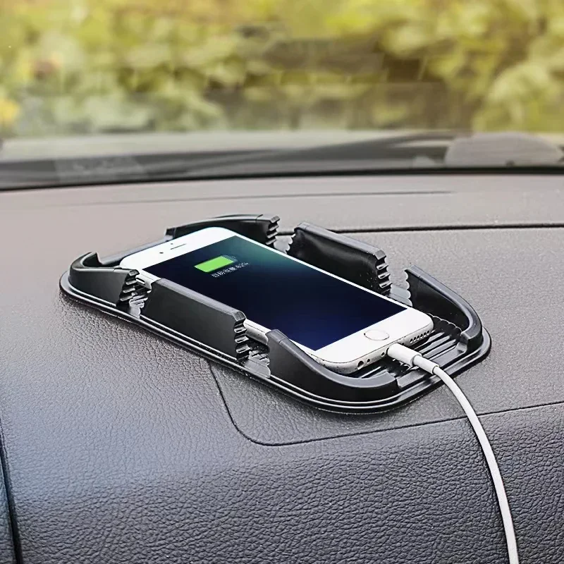 Double Card Type Silicone Anti-skid Mat Car Dashboard Pad Phone Holder For IPhone Samsung GPS Navigator
Double Card Type Silicone Anti-skid Mat Car Dashboard Pad Phone Holder For IPhone Samsung GPS Navigator