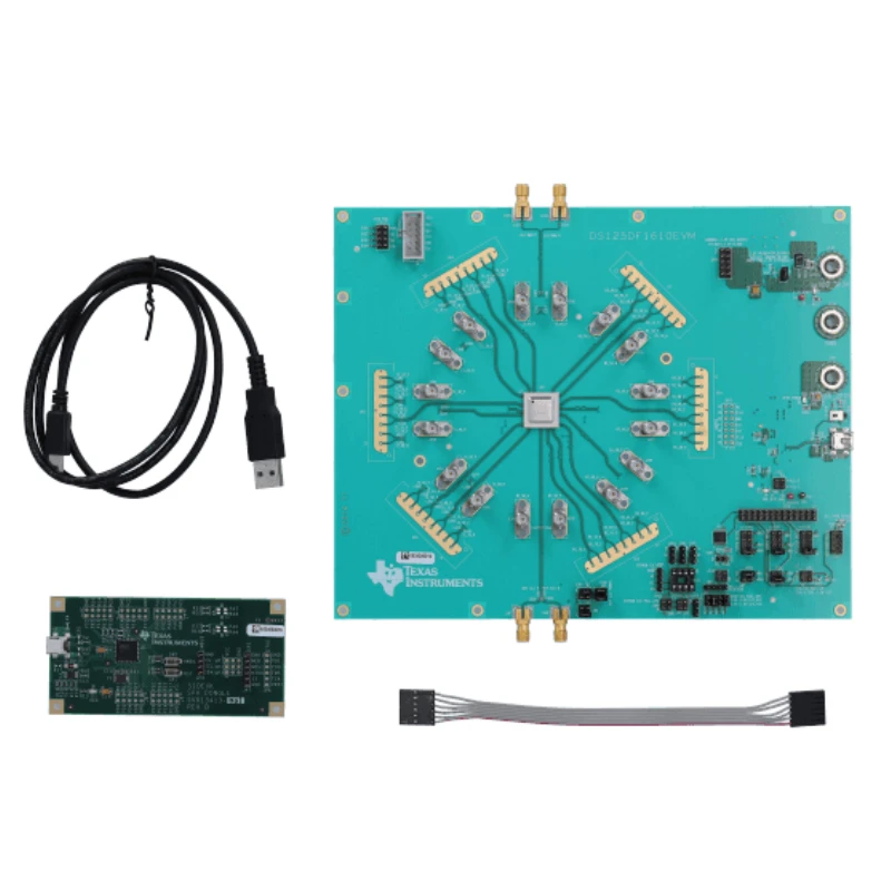 DS125DF1610EVM Interface Development Tool - Evaluation Module & Programming Board for Embedded Systems
DS125DF1610EVM Interface Development Tool - Evaluation Module & Programming Board for Embedded Systems