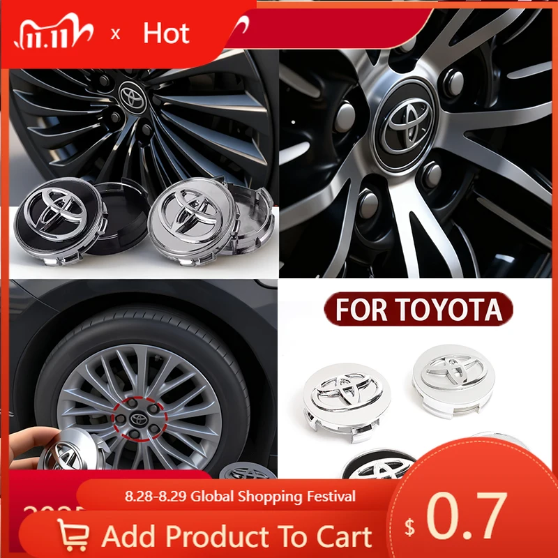 Fot Toyota 2026 Новые для Toyota 2026 Новые колпаки ступиц 4 шт. 57/62 мм Крышка центральной ступицы колеса автомобиля Крышка обода для Toyota Corolla RAV4 LEVIN Y
Fot Toyota 2026 Новые для Toyota 2026 Новые колпаки ступиц 4 шт. 57/62 мм Крышка центральной ступицы колеса автомобиля Крышка обода для Toyota Corolla RAV4 LEVIN Y