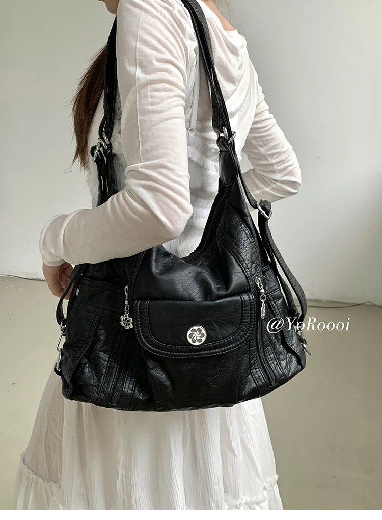 JIAERDI Vintage White Y2k Backpack Handbag Women Retro Denim Casual Shoulder Crossbody Bags Female Harajuku Messenger Bag Chic
JIAERDI Vintage White Y2k Backpack Handbag Women Retro Denim Casual Shoulder Crossbody Bags Female Harajuku Messenger Bag Chic