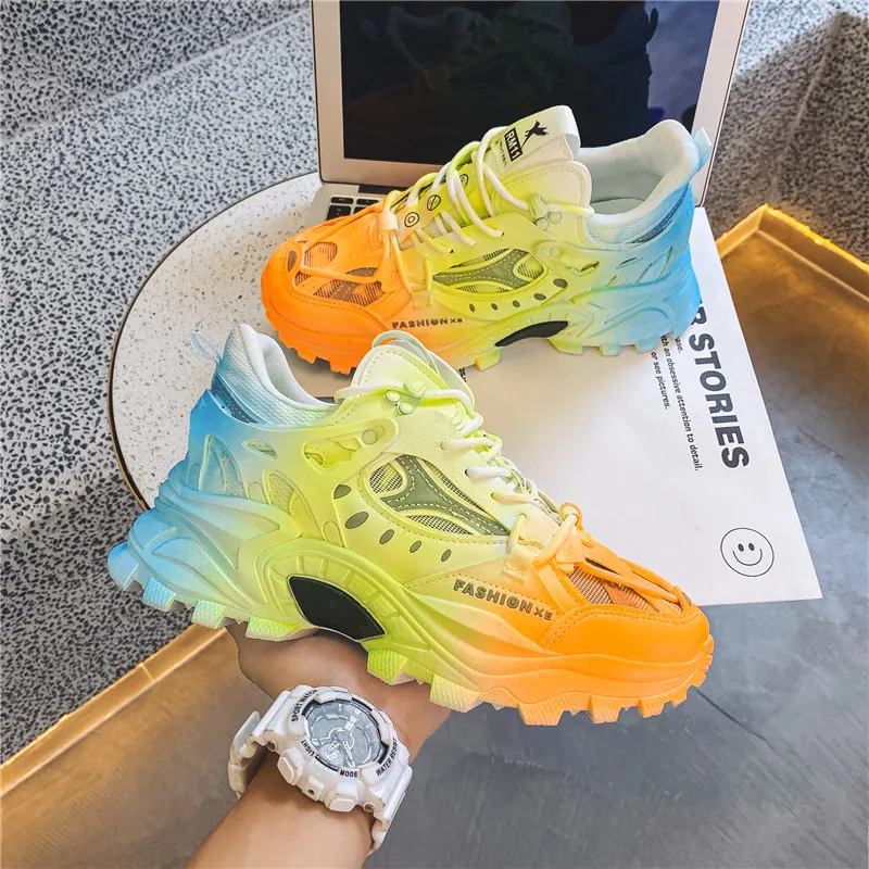 Men's Shoes 2025 New Autumn Trendy Brand Torre Men's Thick Sole Increased Casual Flow Reflective Sports Running Trendy Shoes
Men's Shoes 2025 New Autumn Trendy Brand Torre Men's Thick Sole Increased Casual Flow Reflective Sports Running Trendy Shoes