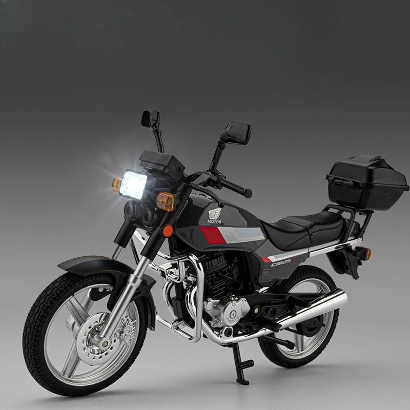 Simulation 1:12 CB125T Double Row King Alloy Motorcycle Model Ornament Toy Wholesale One Piece Delivery
Simulation 1:12 CB125T Double Row King Alloy Motorcycle Model Ornament Toy Wholesale One Piece Delivery