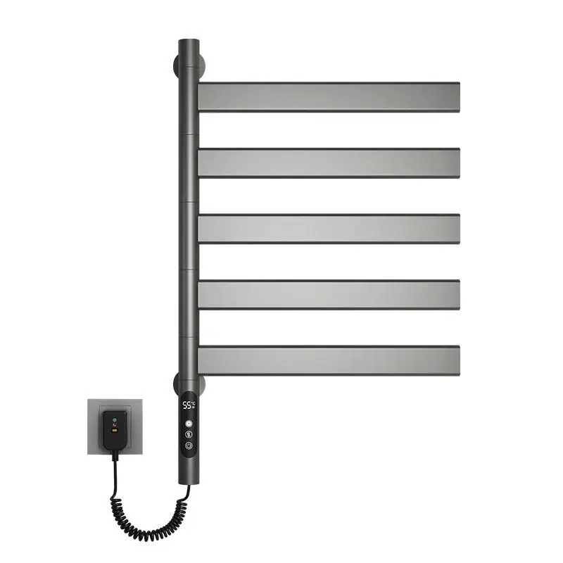 Rotating electric towel rack Household bathroom Toilet Intelligent constant temperature electric heating drying towel bar storag
Rotating electric towel rack Household bathroom Toilet Intelligent constant temperature electric heating drying towel bar storag