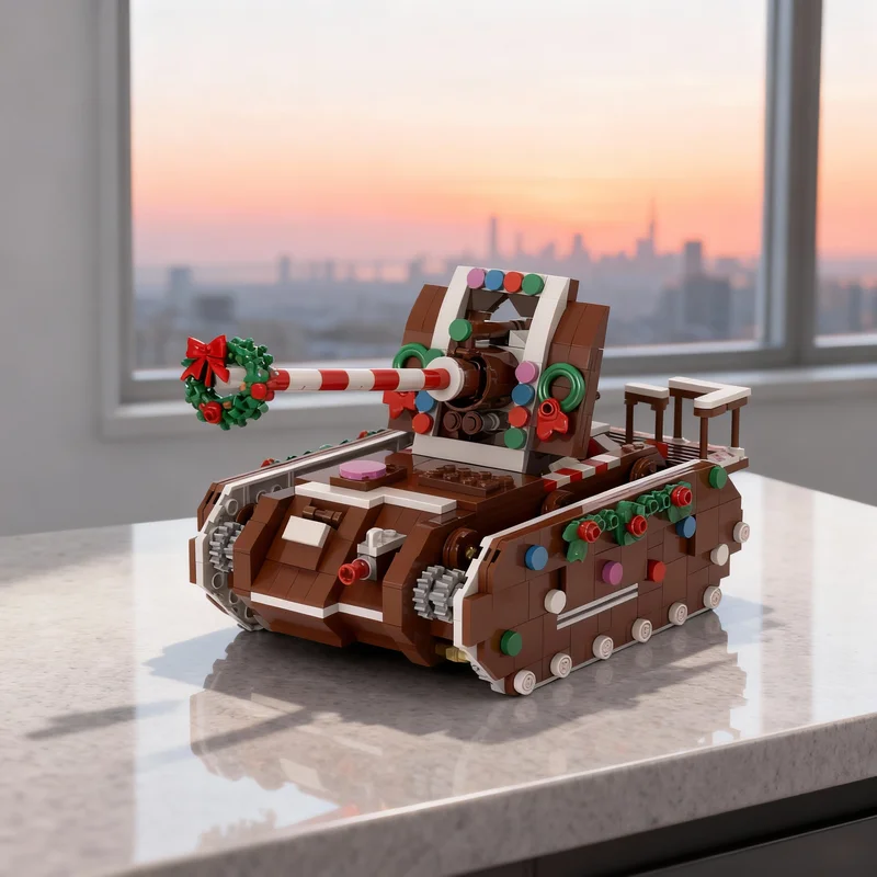 893 детали MOC: Пряничный Базилиск – Сезонная рождественская модель, конструктор, игрушка, архитектурный набор, идея для рождественского подарка, развивающий конструктор
893 детали MOC: Пряничный Базилиск – Сезонная рождественская модель, конструктор, игрушка, архитектурный набор, идея для рождественского подарка, развивающий конструктор