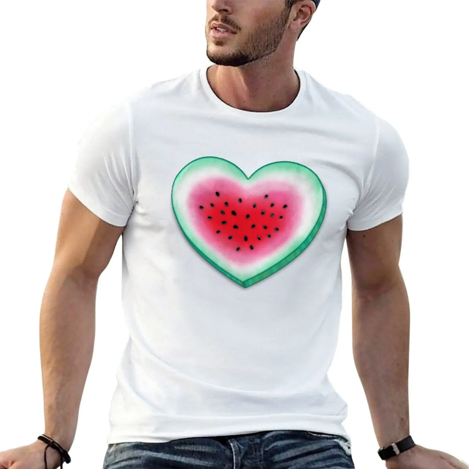 for - t shirt Summer T-Shirt Love Watermelon shirts Heart casual casual man men t man
for - t shirt Summer T-Shirt Love Watermelon shirts Heart casual casual man men t man
