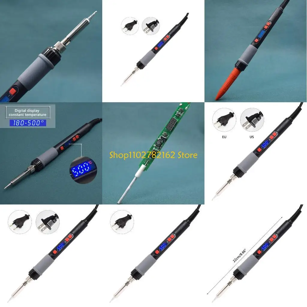 547B Thermostatic Adjustable Soldering Iron Electronic Maintenance Welding Solder Pen
547B Thermostatic Adjustable Soldering Iron Electronic Maintenance Welding Solder Pen