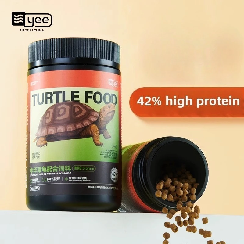 YEE Turtle Food High Protein Floating Pellets Reeves Turtle & Black Turtle Small Sinking-Free Pellets for Hatchlings & Juveniles
YEE Turtle Food High Protein Floating Pellets Reeves Turtle & Black Turtle Small Sinking-Free Pellets for Hatchlings & Juveniles