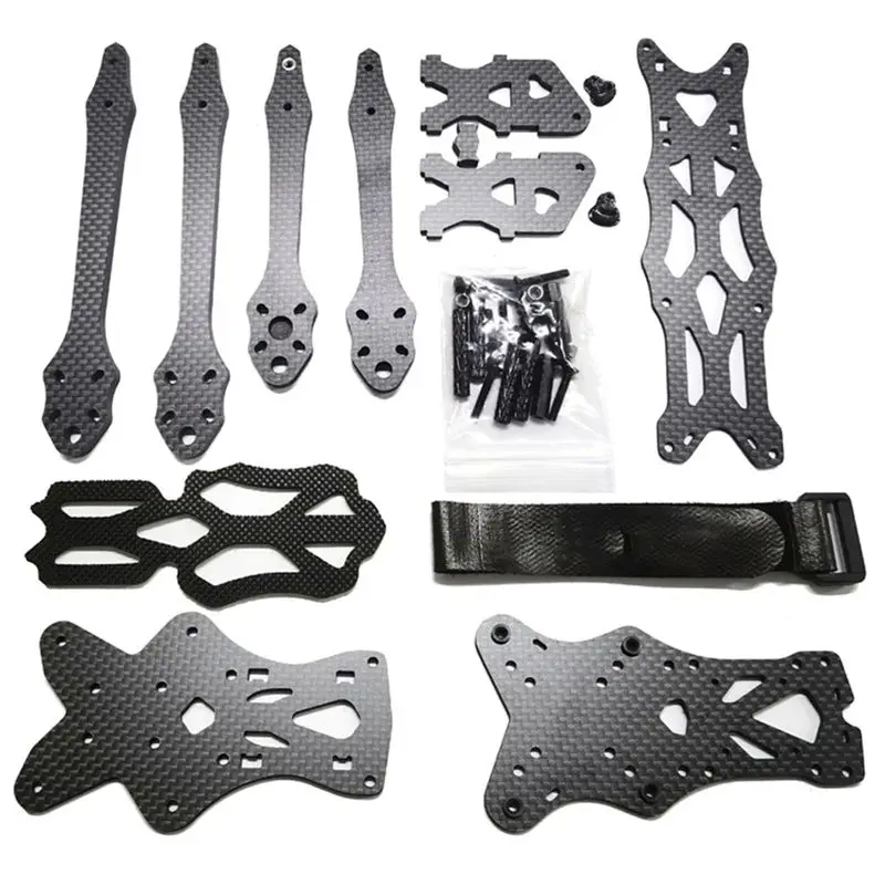 DC(O3) 5 Inch 225Mm Carbon Fiber FPV Drone Frame Kit Compatible For DJI O3 VTX Props, F3/F4/F7 FC, 22/ 23 Motor
DC(O3) 5 Inch 225Mm Carbon Fiber FPV Drone Frame Kit Compatible For DJI O3 VTX Props, F3/F4/F7 FC, 22/ 23 Motor