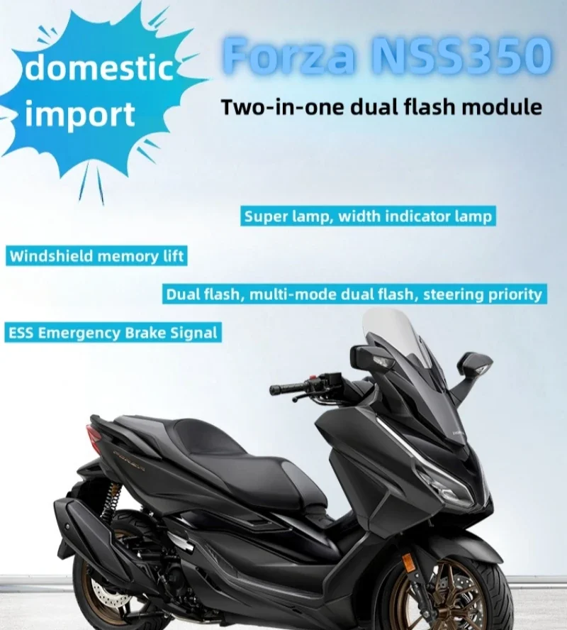 Imported Forza 350 Double Flash Super Lamp ESS Emergency Brake 23 Domestic Forza Windshield Lifting Without Damage
Imported Forza 350 Double Flash Super Lamp ESS Emergency Brake 23 Domestic Forza Windshield Lifting Without Damage