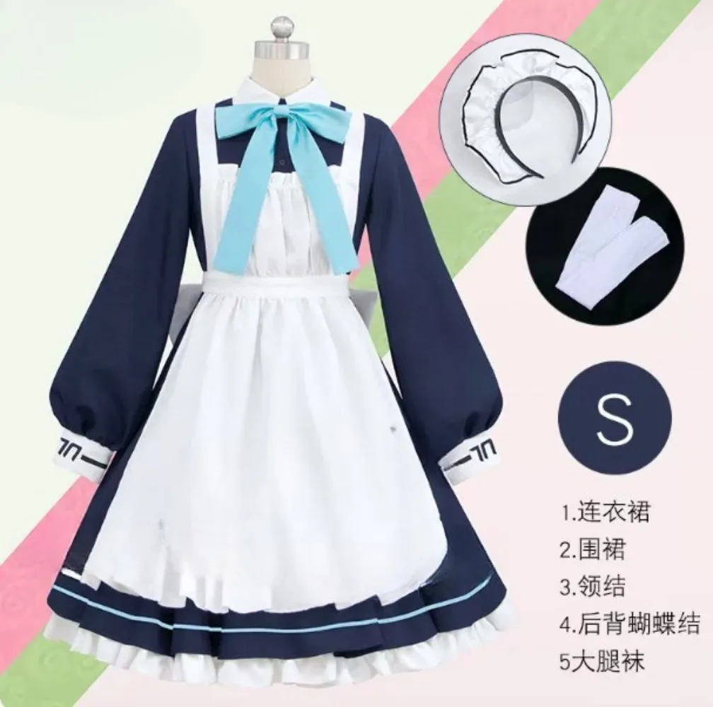 Midori Saiba Maid Cosplay Costume with Ears Tail H Props - Academy Event Wear
Midori Saiba Maid Cosplay Costume with Ears Tail H Props - Academy Event Wear