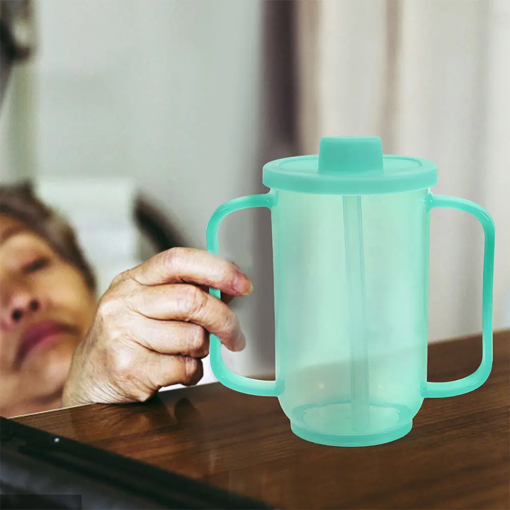 2Pcs Elderly Care Cup Ergonomic Spill Proof Sippy Cups Feeding Liquid Water Medication Drinking Cups Cup for Disabled Adults
2Pcs Elderly Care Cup Ergonomic Spill Proof Sippy Cups Feeding Liquid Water Medication Drinking Cups Cup for Disabled Adults