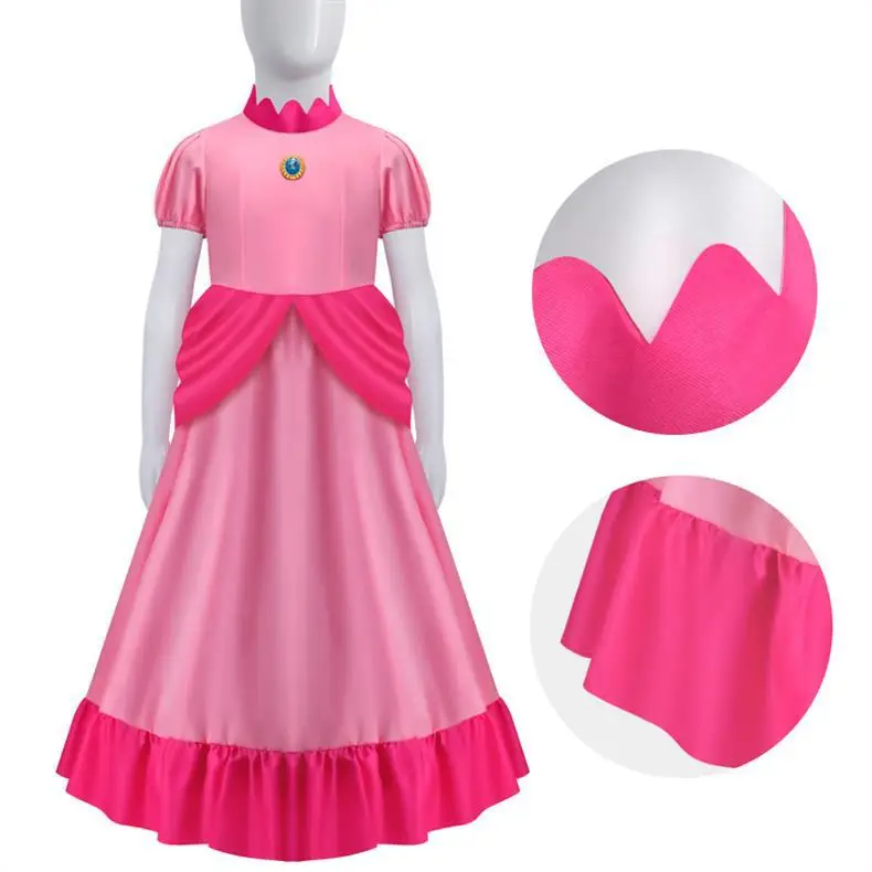 Princess Peach Cosplay Costume Peach Pink Dress Rosalina Dress Crown Halloween Carnival Cosplay Rosalina Outfits
Princess Peach Cosplay Costume Peach Pink Dress Rosalina Dress Crown Halloween Carnival Cosplay Rosalina Outfits