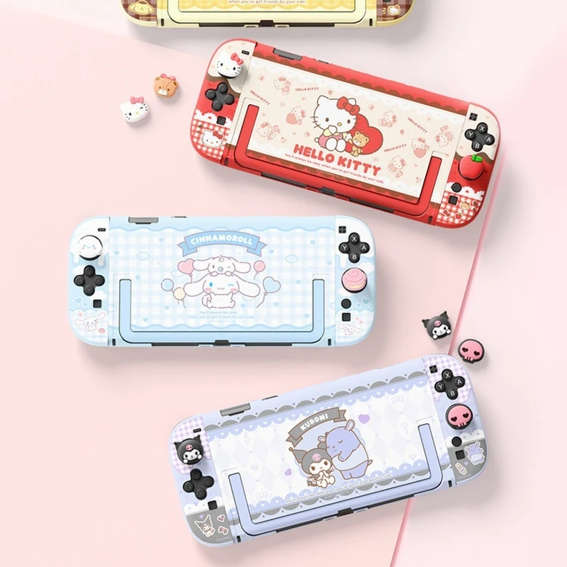 Оригинальный защитный чехол Sanrio Hello Kitty Kuromi для Switch 2, защитный чехол для NS2, аксессуары для аниме-игр, подарки
Оригинальный защитный чехол Sanrio Hello Kitty Kuromi для Switch 2, защитный чехол для NS2, аксессуары для аниме-игр, подарки