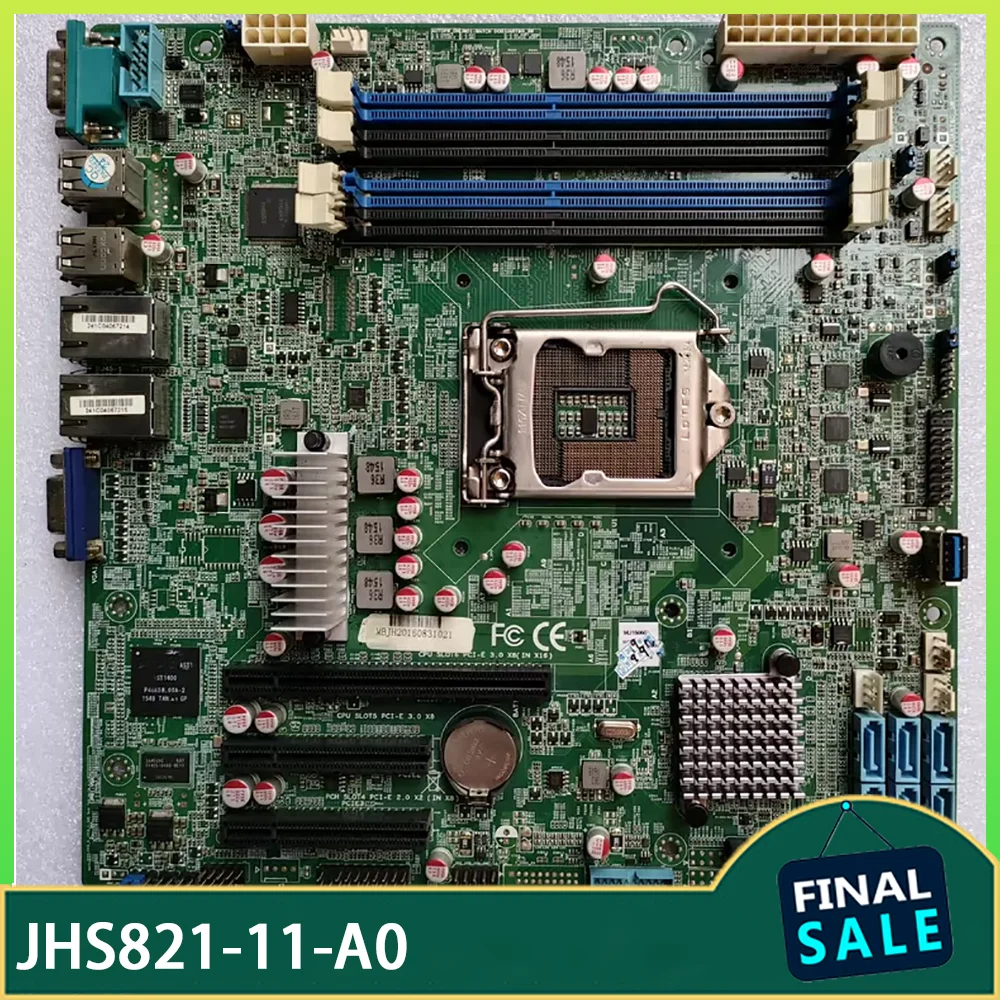LGA1150 Dual Network Port Industrial Control Motherboard JHS821-11-A0 JHS821
LGA1150 Dual Network Port Industrial Control Motherboard JHS821-11-A0 JHS821