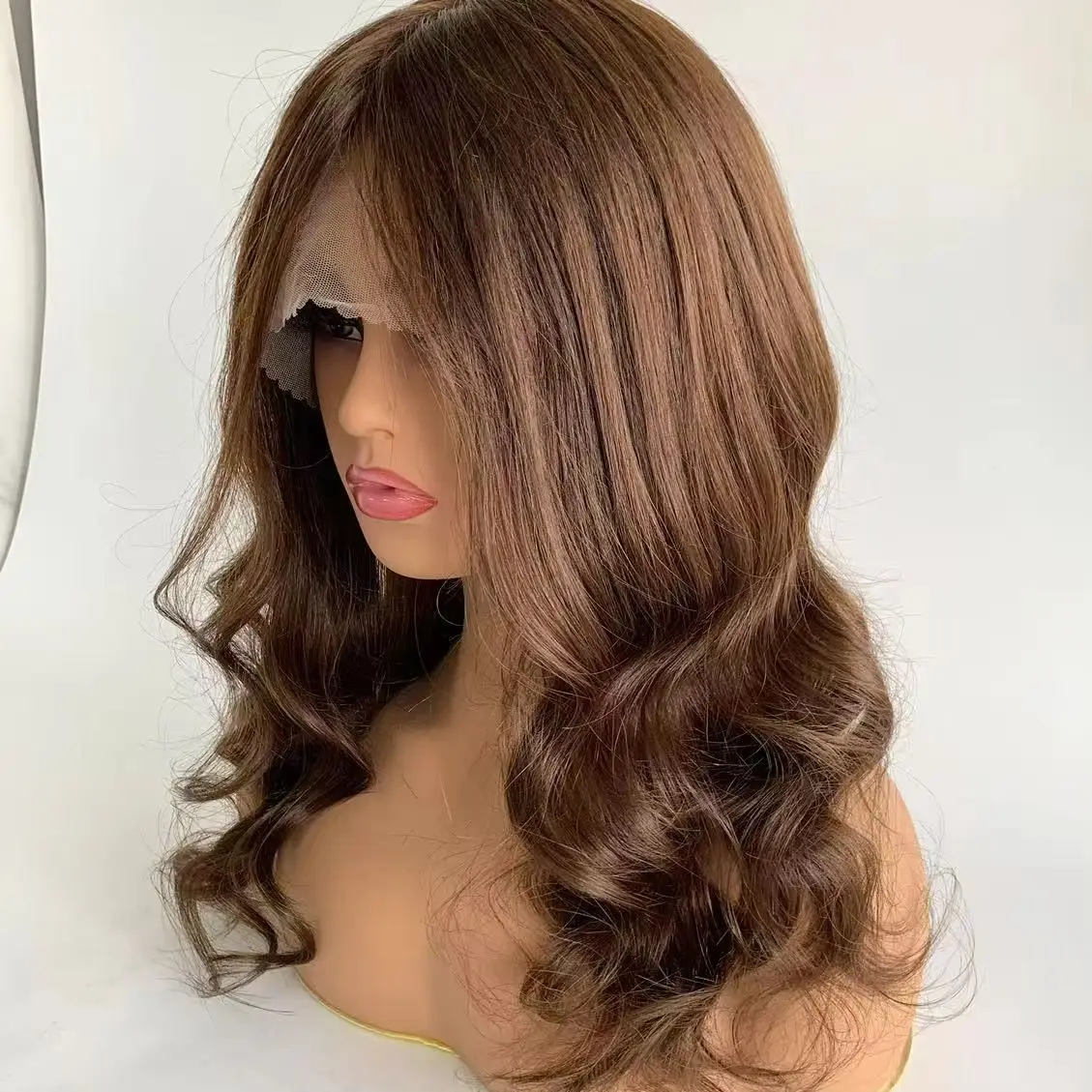 # 4-коричневый шелковый верх, силиконовая крышка, медицинский бесклеевой парик, замена европейских человеческих волос для лечения алопеции или рака
# 4-коричневый шелковый верх, силиконовая крышка, медицинский бесклеевой парик, замена европейских человеческих волос для лечения алопеции или рака