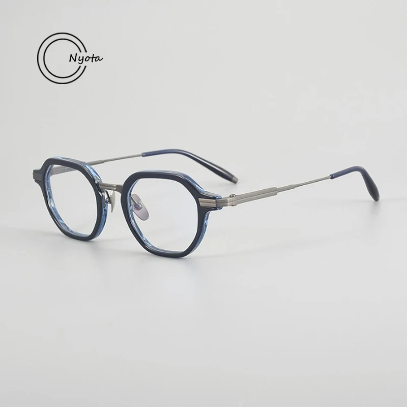 High Quality Fashion Acetate Titanium Polygonal Glasses Frame Women Trend Optical Eyewear Myopia Read Personalized Men Eyewear
High Quality Fashion Acetate Titanium Polygonal Glasses Frame Women Trend Optical Eyewear Myopia Read Personalized Men Eyewear