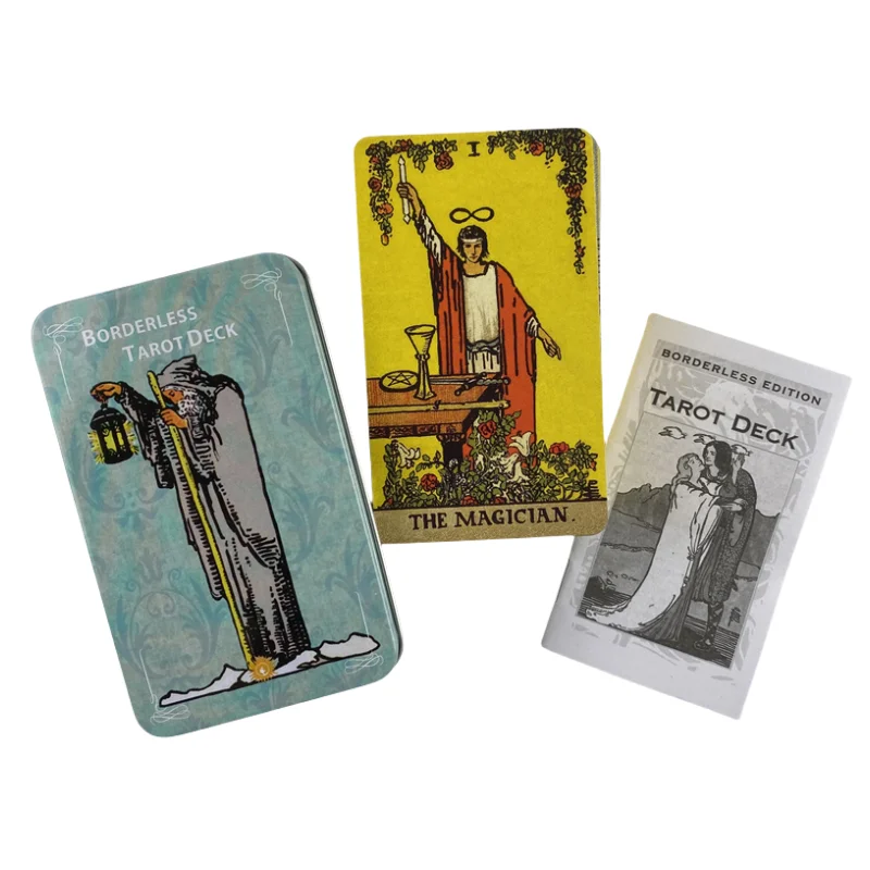 Позолоченное безграничное издание, колода карт Таро Райдера с бумажным путеводителем, английское зрение, классические настольные игры для гадания
Позолоченное безграничное издание, колода карт Таро Райдера с бумажным путеводителем, английское зрение, классические настольные игры для гадания