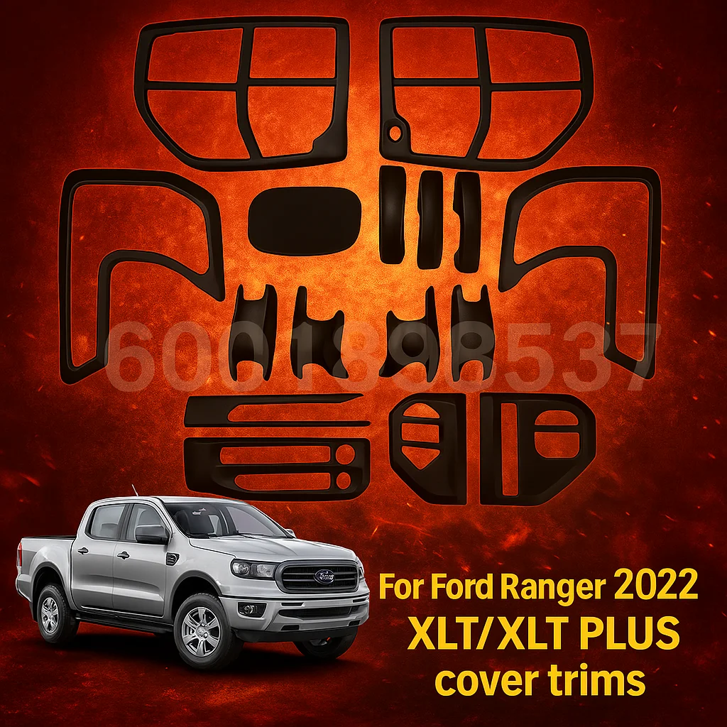 4X4 Car Stying For Ford Ranger T9 XLT/XLT Plus Body Kit Cover Trims Tuning Auto Accessories Matte black ABS Plastic DUKE4WD
4X4 Car Stying For Ford Ranger T9 XLT/XLT Plus Body Kit Cover Trims Tuning Auto Accessories Matte black ABS Plastic DUKE4WD