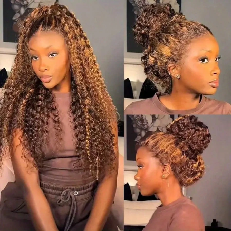 Highlight Curly Lace Front Wigs Human Hair 360 Full Lace Wig Human Hair Pre Plucked Hd Brazilian Human Hair Wigs Lace Front Wig
Highlight Curly Lace Front Wigs Human Hair 360 Full Lace Wig Human Hair Pre Plucked Hd Brazilian Human Hair Wigs Lace Front Wig