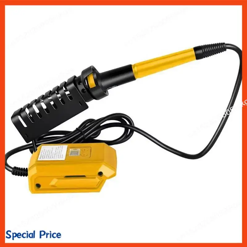 ABIY 60W Digital Electric Soldering Iron For 18V/20V Battery 300-510℃ Temperature Adjustable Electric Soldering Iron
ABIY 60W Digital Electric Soldering Iron For 18V/20V Battery 300-510℃ Temperature Adjustable Electric Soldering Iron