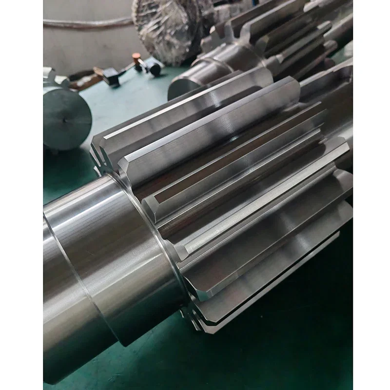 Customized Factory Direct Large Involute Spline Shaft Rotating Propel Shaft Gear Shaft
Customized Factory Direct Large Involute Spline Shaft Rotating Propel Shaft Gear Shaft