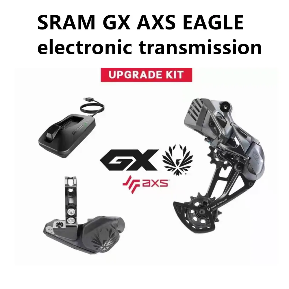 SRAM GX Adler AXS 12s, rear shunt + switchboard + battery + tool + charger + cable
SRAM GX Adler AXS 12s, rear shunt + switchboard + battery + tool + charger + cable