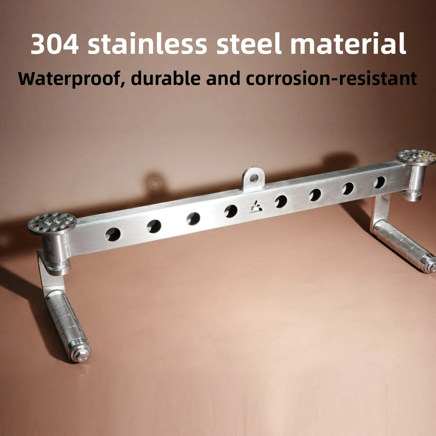 Stainless steel multi-functional rotating tiehalberd series training back handle, adjustable for household
Stainless steel multi-functional rotating tiehalberd series training back handle, adjustable for household
