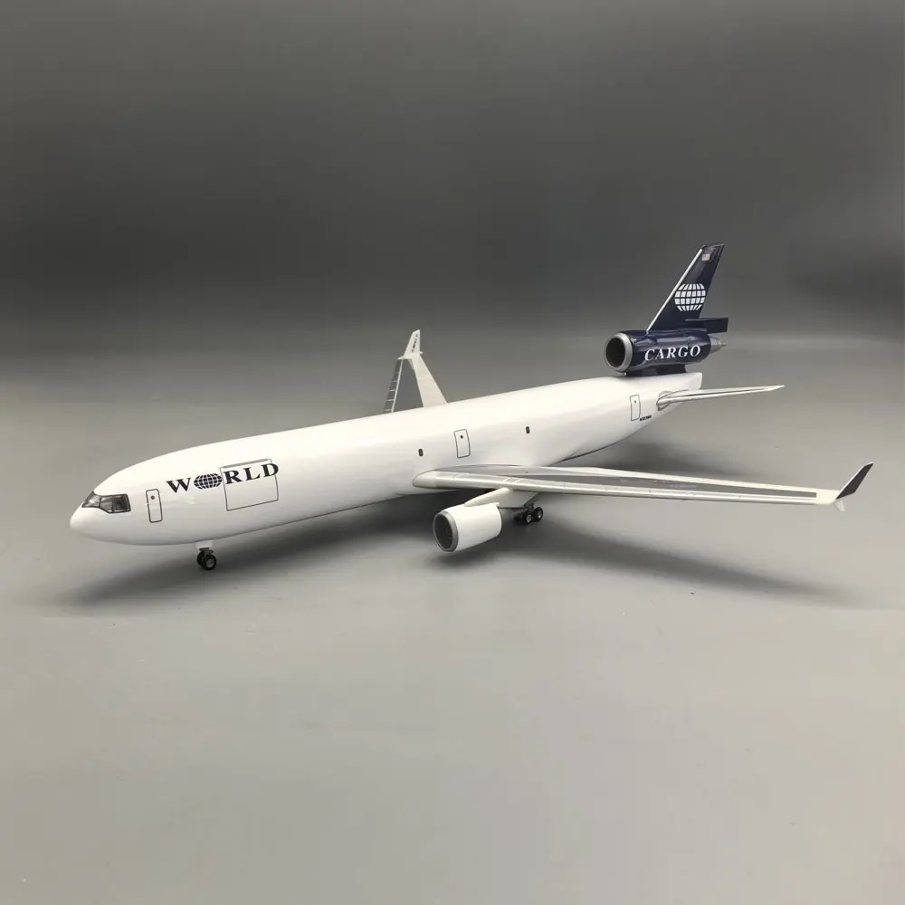 47cm World Cargo Airways MD11 Airplane Model 1:130 Scale Aircraft Resin Diecast With Wooden Base Static High-End Collection Gift
47cm World Cargo Airways MD11 Airplane Model 1:130 Scale Aircraft Resin Diecast With Wooden Base Static High-End Collection Gift