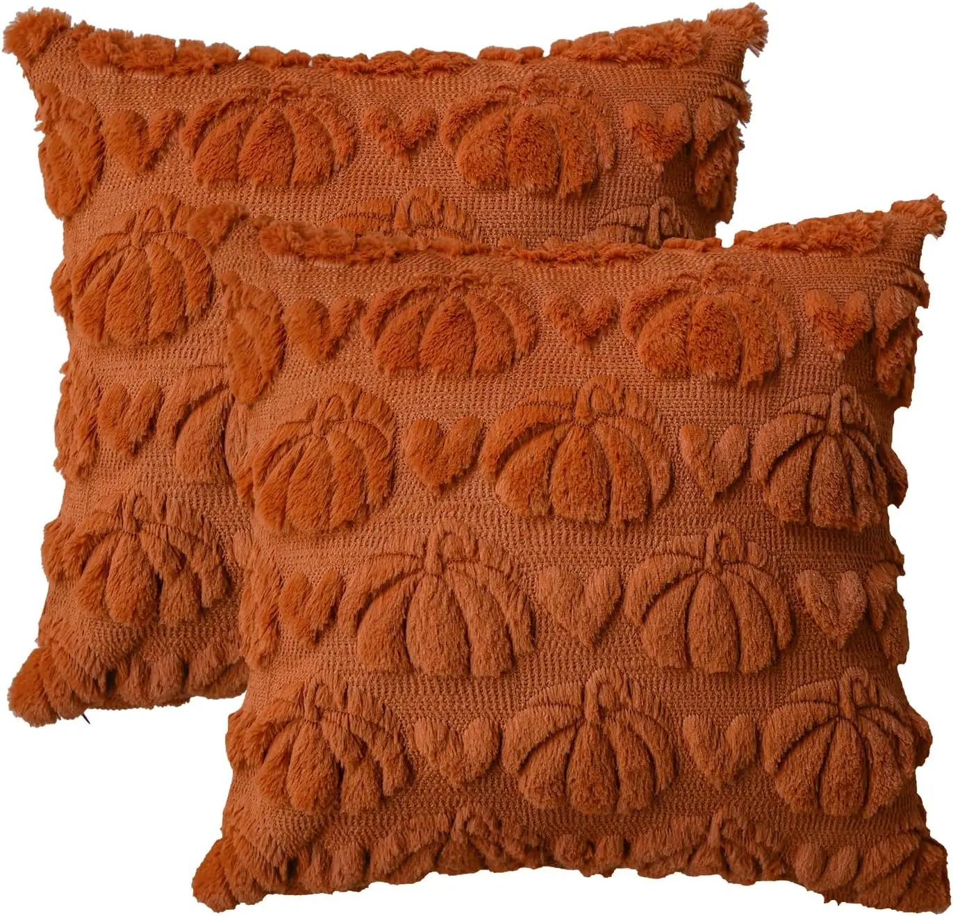 colorlife Fall Pumpkin Heart Caramel Throw Pillow Covers, 18 x 18 Inch Seasonal Autumn Thanksgiving Harvest Soft Plush Faux Fur
colorlife Fall Pumpkin Heart Caramel Throw Pillow Covers, 18 x 18 Inch Seasonal Autumn Thanksgiving Harvest Soft Plush Faux Fur