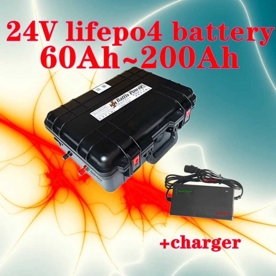 Teswatts 24v 50ah 60ah 80ah 100ah 150ah large capacity lifepo4 battery durable
Teswatts 24v 50ah 60ah 80ah 100ah 150ah large capacity lifepo4 battery durable