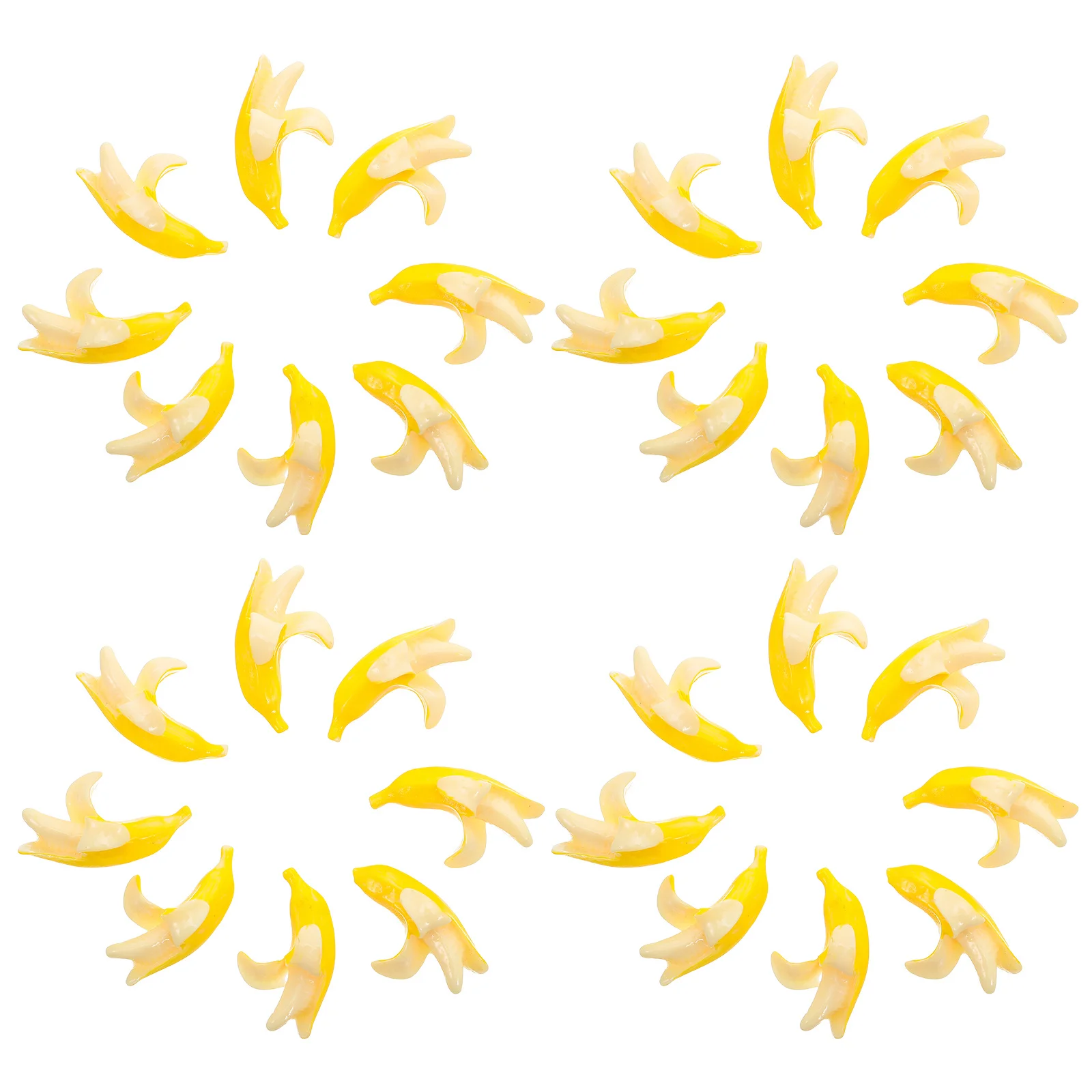 100Pcs Artificial Resin Bananas Miniature Realistic Fruit Props for Dollhouse Decoration Party Crafts Mini Bananas
100Pcs Artificial Resin Bananas Miniature Realistic Fruit Props for Dollhouse Decoration Party Crafts Mini Bananas